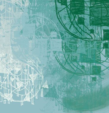 farklı desenlere sahip soyut grunge arkaplanı