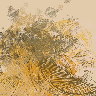 farklı desenlere sahip soyut grunge arkaplanı