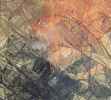 sonbahar desenleri ile renkli grunge arka plan