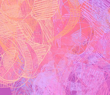 Metnin için alanı olan soyut fraktal arkaplan