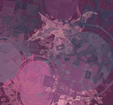 farklı desenlere sahip soyut grunge arkaplanı