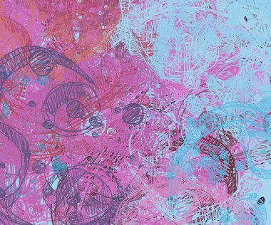 Metnin için alanı olan soyut arkaplan