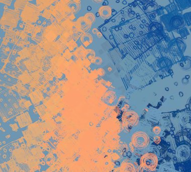 farklı desenlere sahip soyut grunge arkaplanı