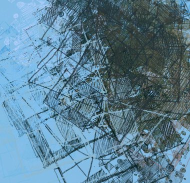 farklı desenlere sahip soyut grunge arkaplanı