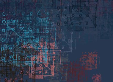 metin için alanı olan grunge arkaplanı