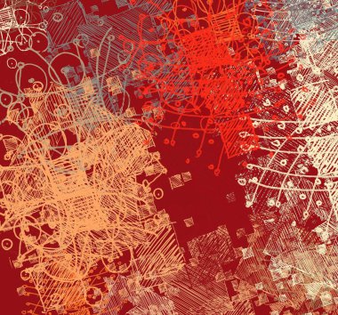 Metin için alanı olan soyut grunge arkaplanı