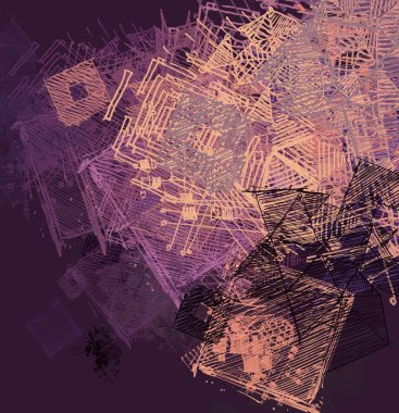 Metnin için alanı olan soyut arkaplan