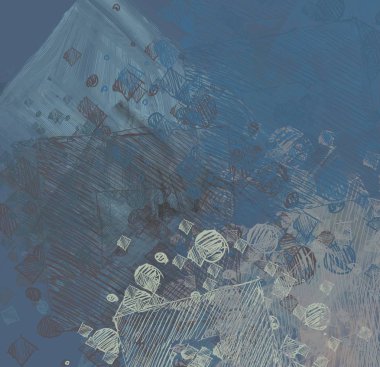 Metnin için alanı olan soyut arkaplan