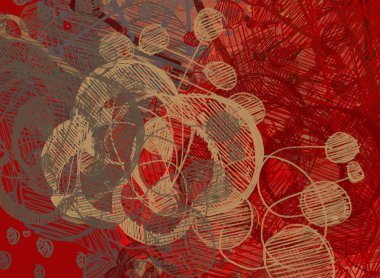 Metnin için alanı olan soyut arkaplan