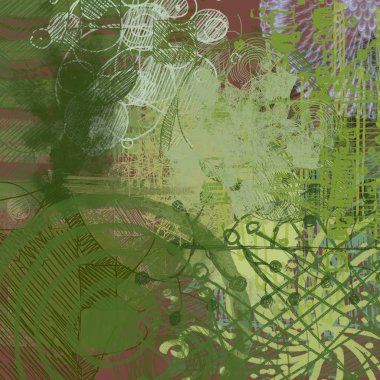 Metnin için alanı olan soyut arkaplan