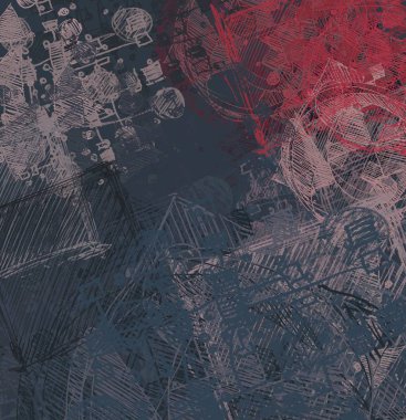 Metnin için alanı olan soyut arkaplan