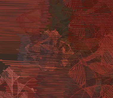 Metnin için alanı olan soyut arkaplan