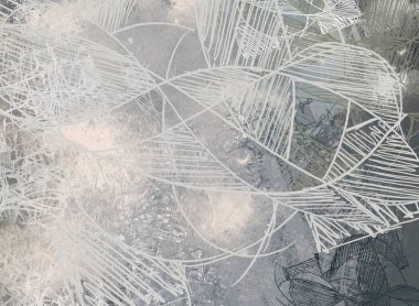 metin veya resim için alanı olan grunge arkaplanı