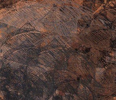 yeşil desenler ile soyut arka plan