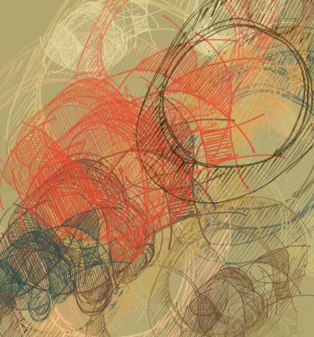 Metnin için alanı olan soyut arkaplan