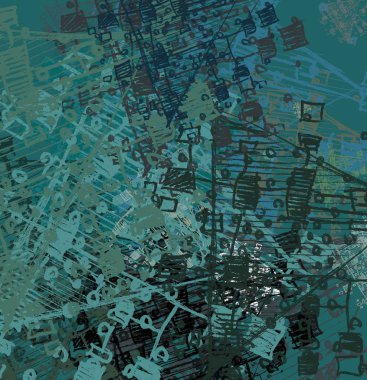 farklı desenlere sahip soyut grunge arkaplanı