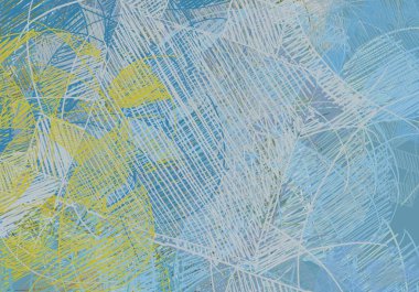 yeşil desenler ile soyut arka plan