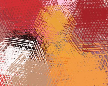 yeşil desenler ile soyut arka plan