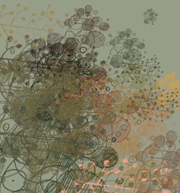 farklı desenler ile grunge arka plan