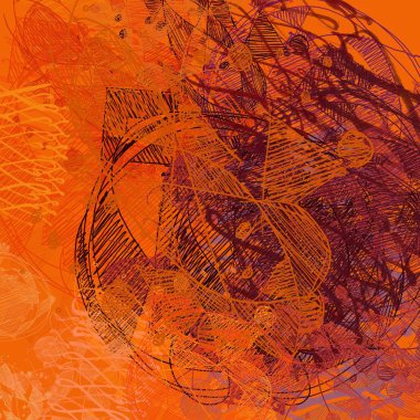 Metin için alanı olan soyut grunge arkaplanı