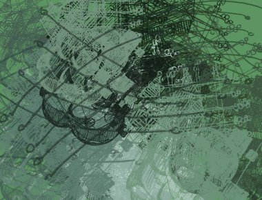 Metin için alanı olan soyut arkaplan