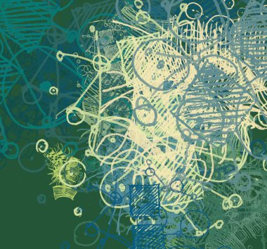 Metin için alanı olan soyut arkaplan