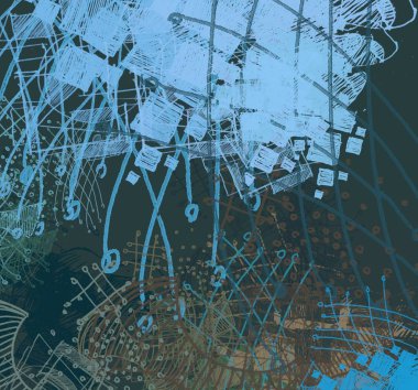 Metin için alanı olan soyut arkaplan