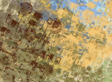 metin için alanı olan grunge arkaplanı