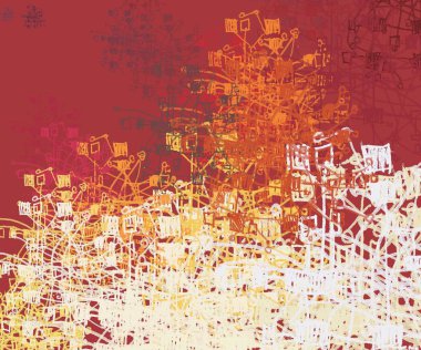 Metin için alanı olan soyut grunge arkaplanı