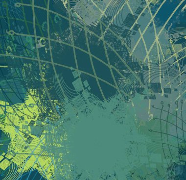 Metin için alanı olan soyut arkaplan