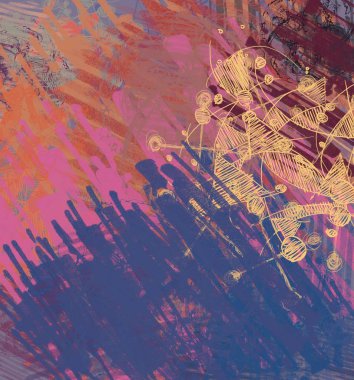 metin için alanı olan grunge arkaplanı