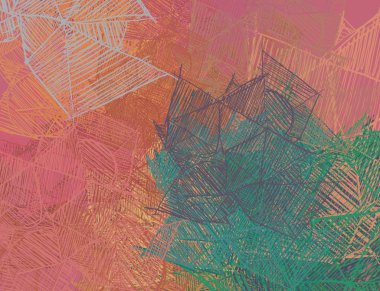 Metin için alanı olan soyut grunge arkaplanı