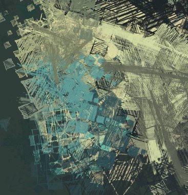 Farklı renk kalıplarına sahip soyut grunge arkaplanı