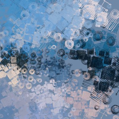 Farklı renk kalıplarına sahip soyut grunge arkaplanı