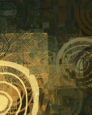 Grunge elemanları ile Vintage sanat arka plan