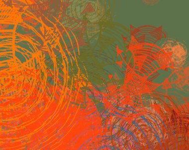 farklı desenlere sahip soyut grunge arkaplanı