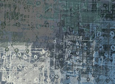 Farklı renk kalıplarına sahip soyut grunge arkaplanı