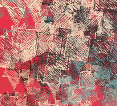 Farklı renk kalıplarına sahip soyut grunge arkaplanı