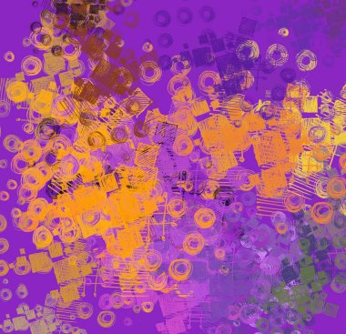 Farklı renk kalıplarına sahip soyut grunge arkaplanı