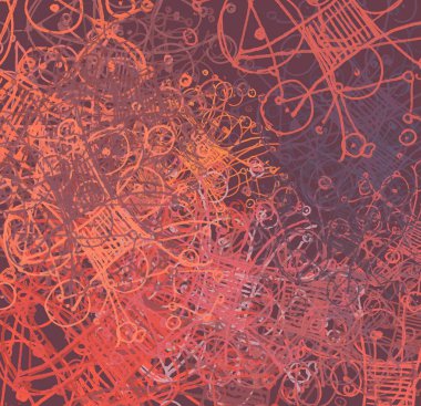 Farklı renk kalıplarına sahip soyut grunge arkaplanı