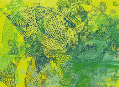 Farklı renk kalıplarına sahip soyut grunge arkaplanı