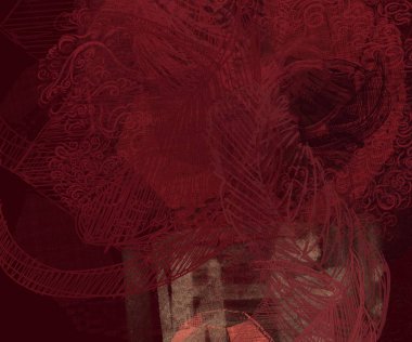 metin için alanı olan grunge arkaplanı