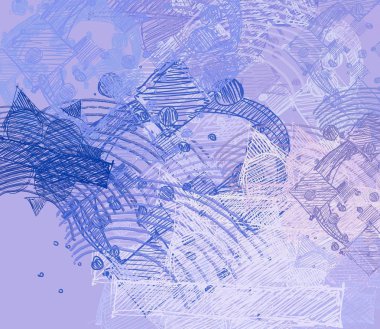 Farklı renk kalıplarına sahip soyut grunge arkaplanı