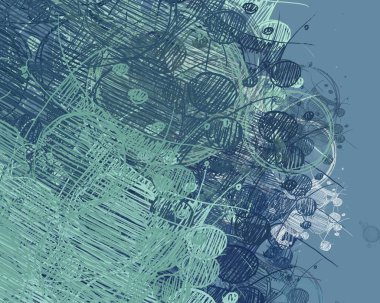 Metnin için alanı olan soyut arkaplan