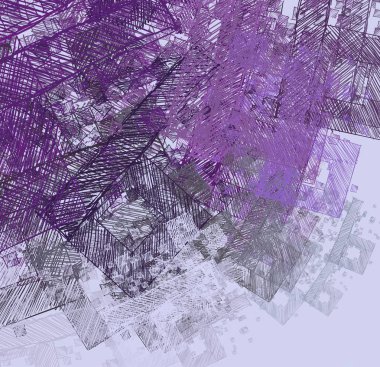 Farklı renk kalıplarına sahip soyut grunge arkaplanı