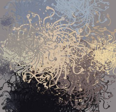 Farklı renk kalıplarına sahip soyut grunge arkaplanı