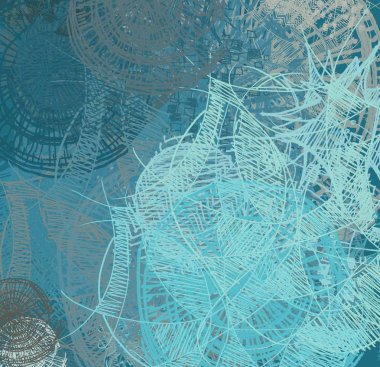 Farklı renk kalıplarına sahip soyut grunge arkaplanı