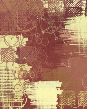 metin için alanı olan grunge arkaplanı