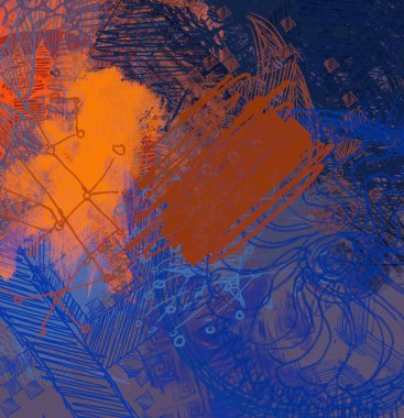 metin için alanı olan grunge arkaplanı