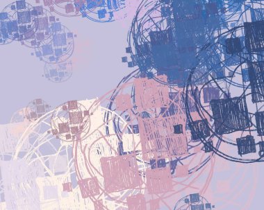 metin için alanı olan grunge arkaplanı